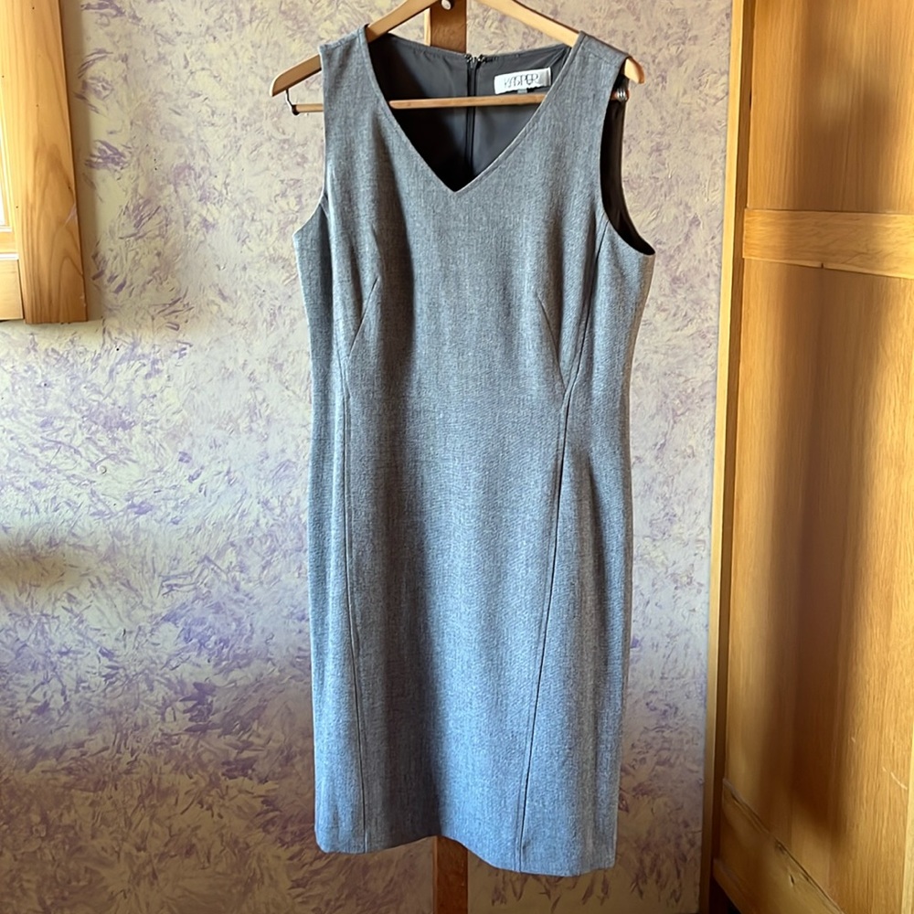 Lined Pinafore dress